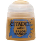 Citadel Colour Layer Balor Brown Acrylic 12ml/0.40 fl oz Paint Pot - (22-43)