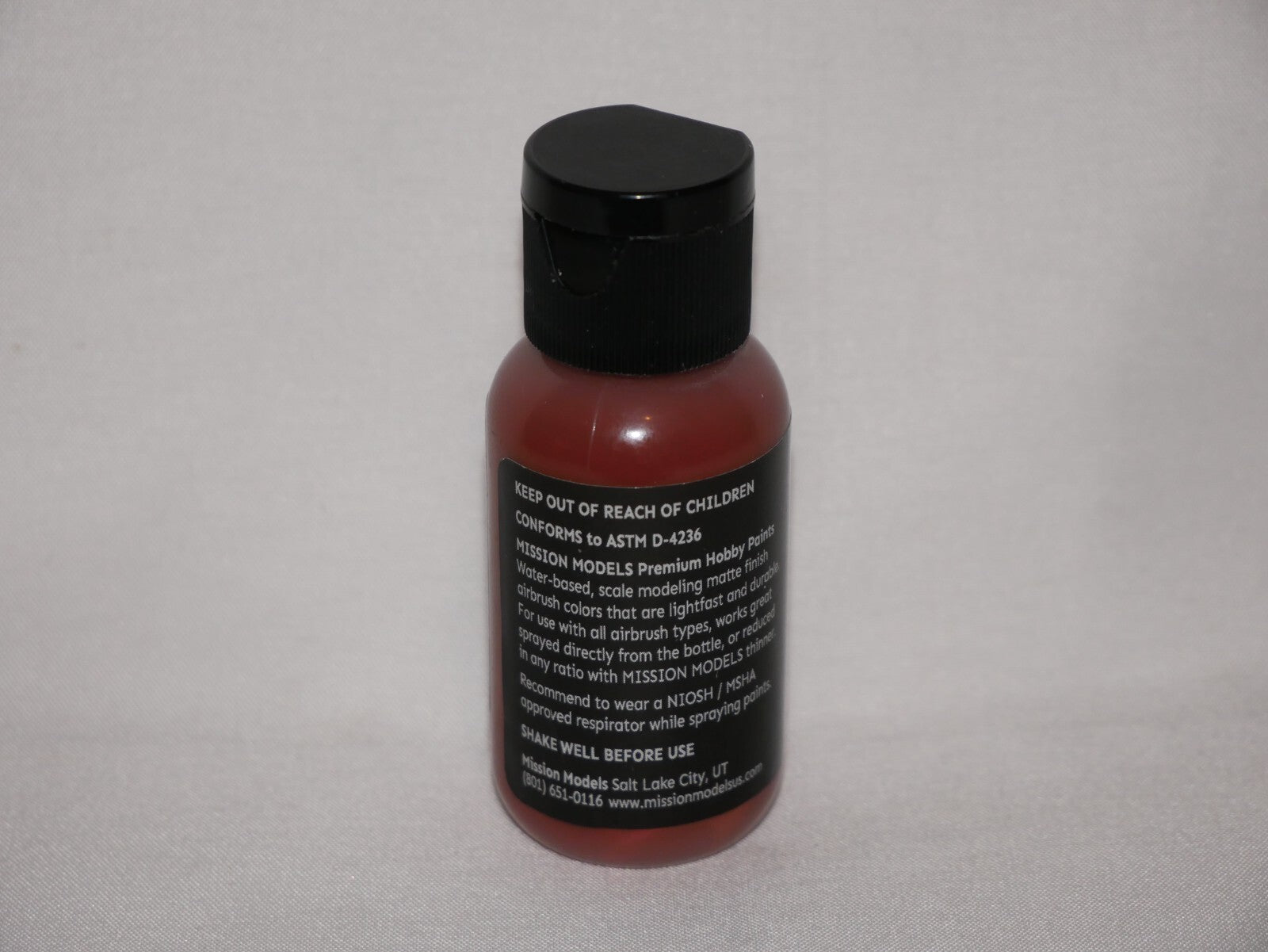 Mission Models Hobby Paints Transparet Light Rust 30ml / 1fl.oz Bottle MMW - 003