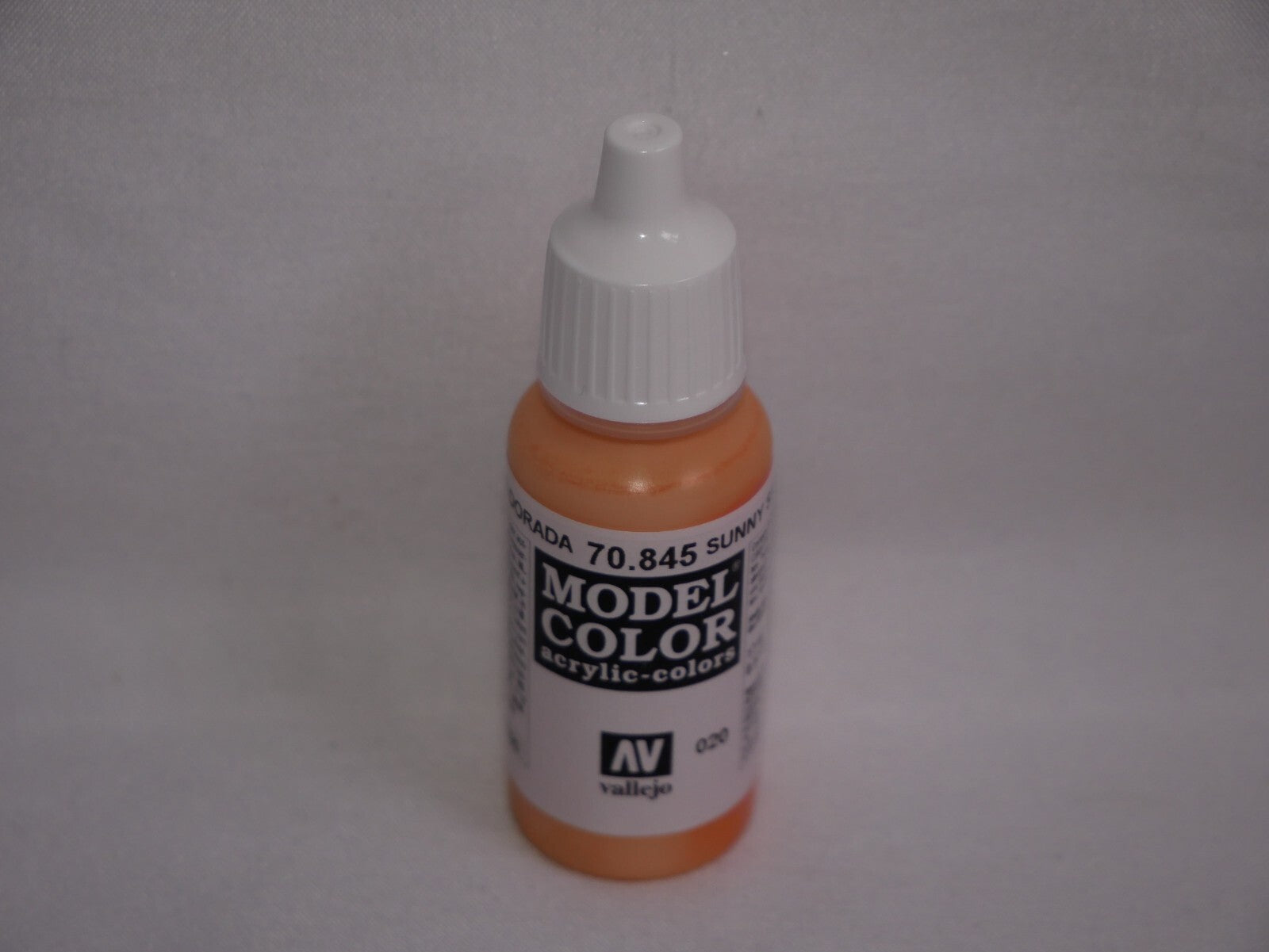 Vallejo Model Color Sunny Skin Tone Acrylic 17ml Dropper Bottle - 70.845