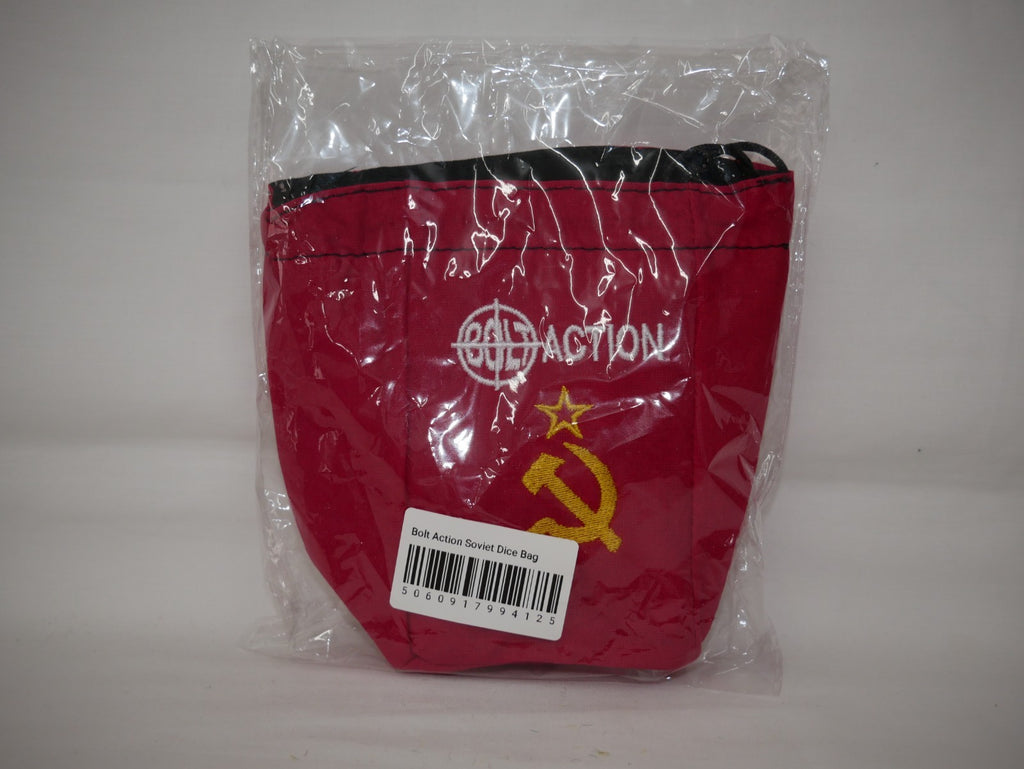 Warlord Games Bolt Action 1:56 Scale WWII Soviet Union Order Dice Bag - WGB-BAG-03
