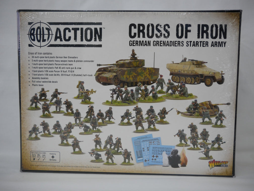 Warlord Games Bolt Action Cross Of Iron German Grenadiers Starter Army - 402012011