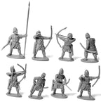 Victrix Warriors Of The Dark Ages 28mm Hard Plastic Archers & Slingers - VXDA006