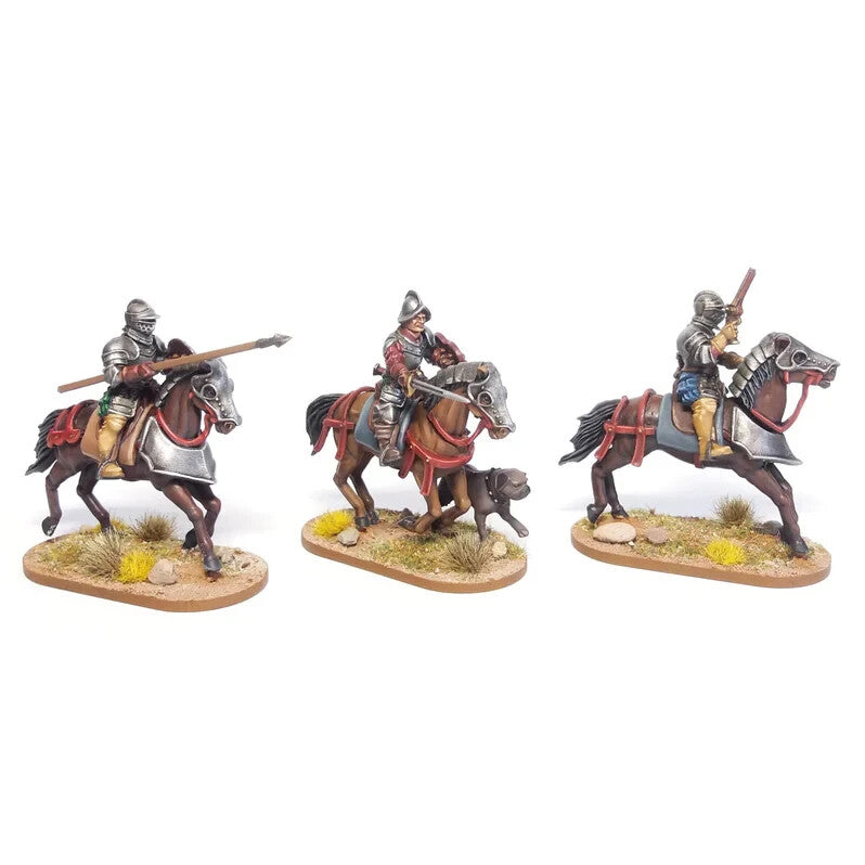 Wargames Atlantic 28mm Hard Plastic Renaissance Heavy Cavalry Figures - WAARN006