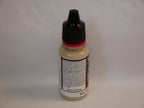 Vallejo Game Color Acrylic Range Bone White 18ml/0.6 fl oz Dropper Bottle - 72.034