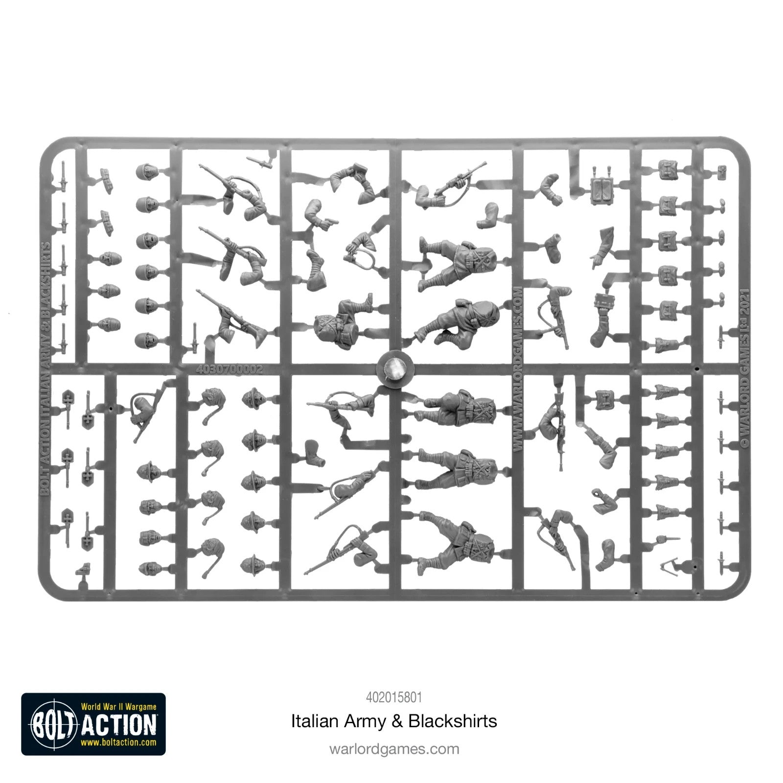 Warlord Games Bolt Action 1:56 Scale WWII Italian Army & Blackshirts - 402015801