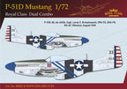 Eduard 1:72 Scale P-51D Mustang Dual Combo Set 'The Royal Class Edition' - R0021