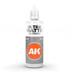 AK Interactive High Quality Acrylic Ultra Matte Varnish 60ml Bottle - AK183