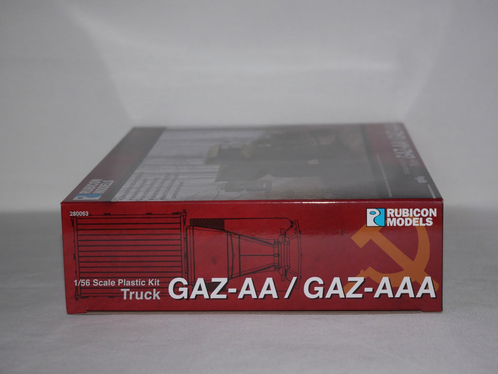 Rubicon Models 1:56 (28mm) Scale WWII Soviet GAZ-AA / GAZ-AAA Truck - 280063