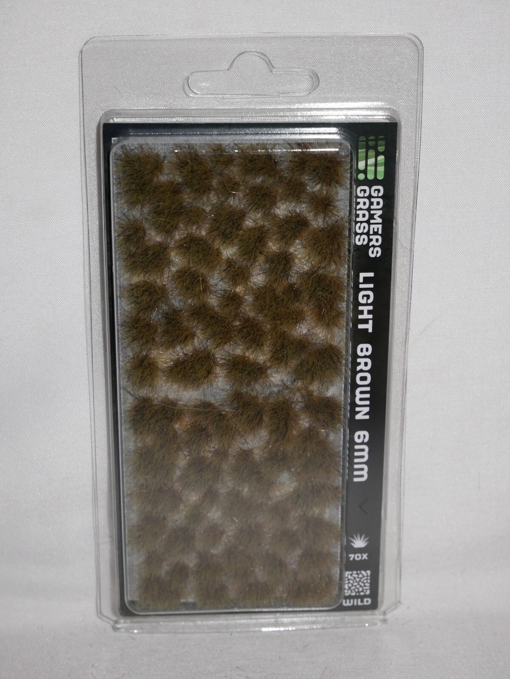 Gamers Grass Wild Light Brown 6mm Tufts For Wargaming Bases (70) Per Pack GG6-LB