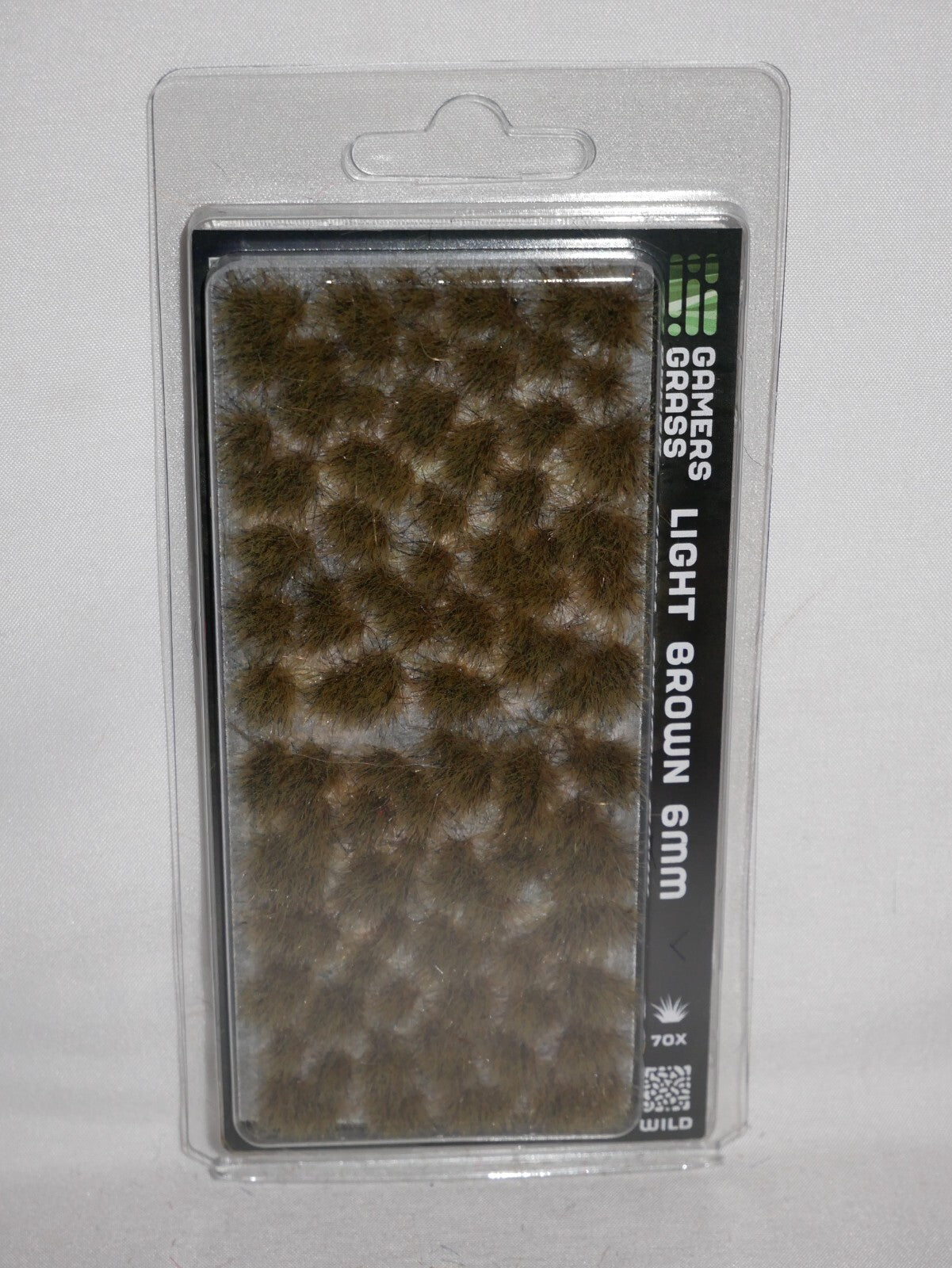 Gamers Grass Wild Light Brown 6mm Tufts For Wargaming Bases (70) Per Pack GG6-LB
