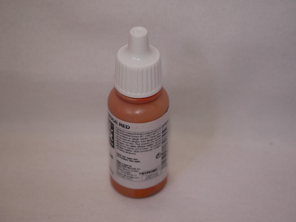 Vallejo Model Color Beige Red Acrylic 17ml/0.57 fl oz Dropper Bottle - 70.804