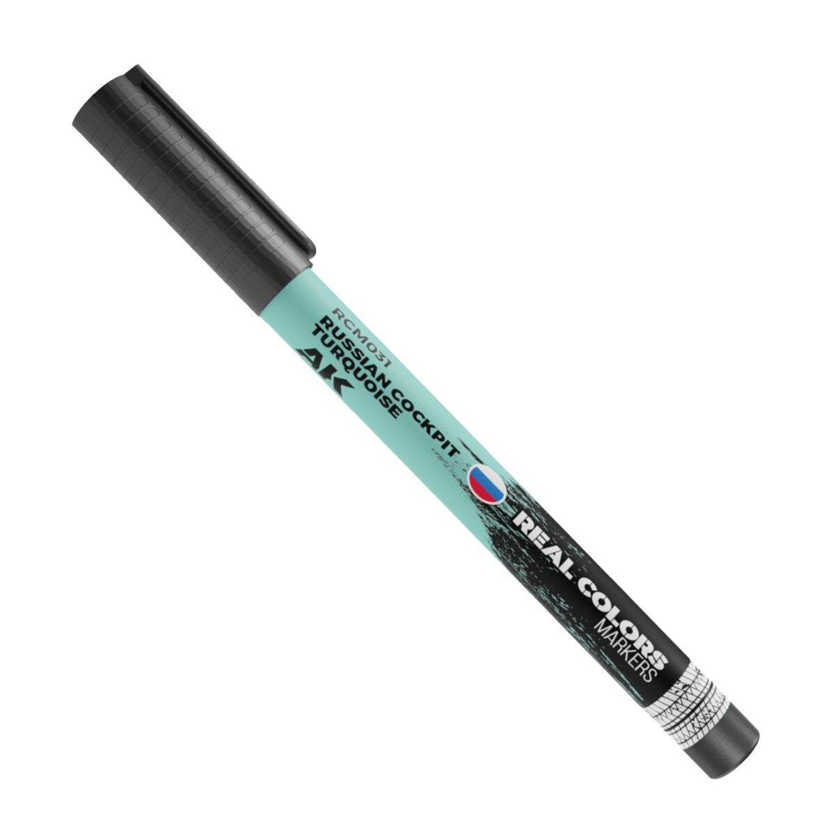 AK Interactive Real Colors Acrylic Marker Pens Russian Cockpit Turquoise RCM031