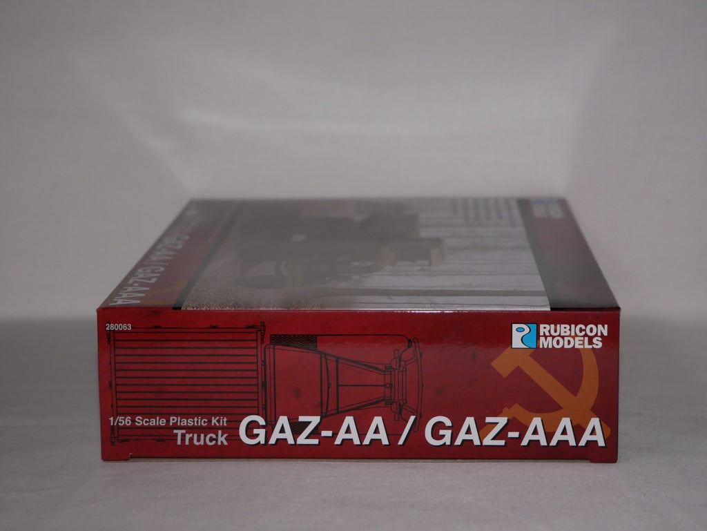 Rubicon Models 1:56 (28mm) Scale WWII Soviet GAZ-AA / GAZ-AAA Truck - 280063
