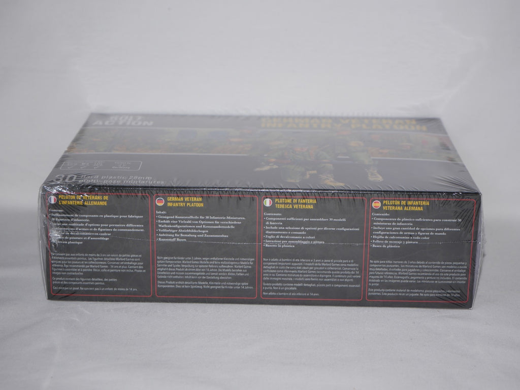 Warlord Games Bolt Action 1:56 WWII German Veteran Infantry Platoon - 402013103
