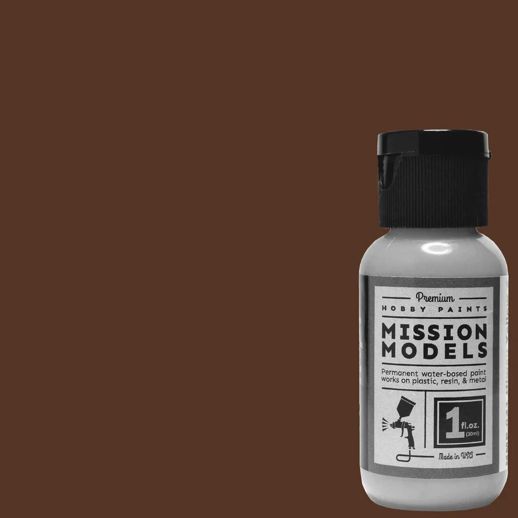 Mission Models Premium Hobby Paints Nato Brown 30ml / 1 fl oz Bottle (MMP - 033)