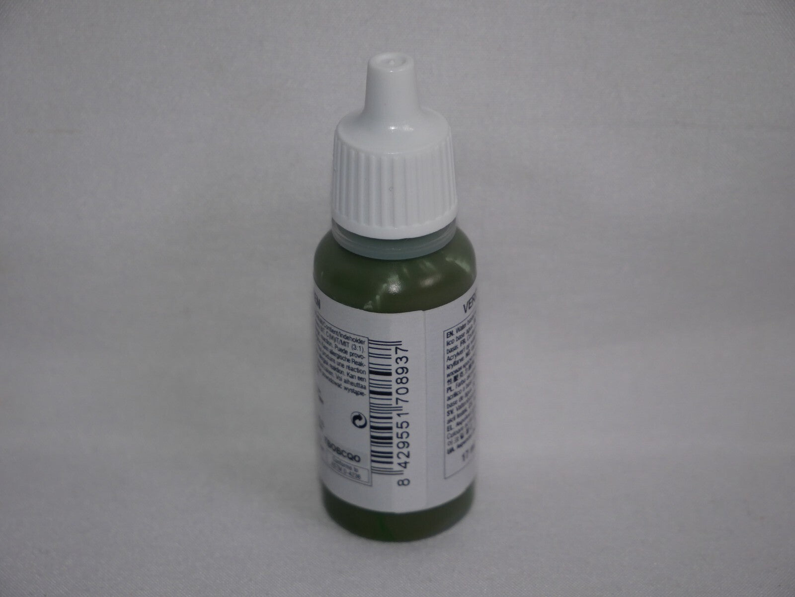 Vallejo Model Color US Dark Green Acrylic 17ml/0.57 fl oz Dropper Bottle  70.893