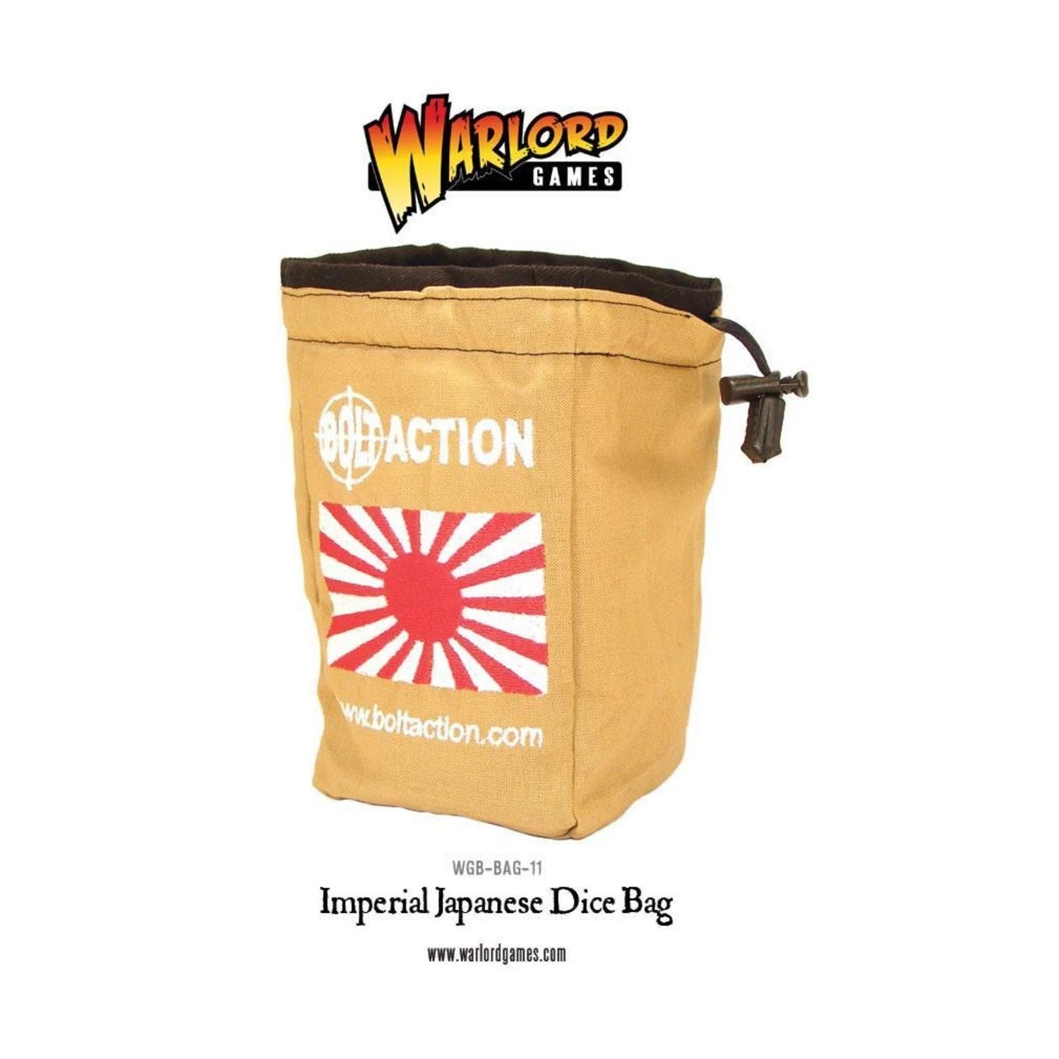 Warlord Games Bolt Action WWII Imperial Japanese Order Dice Bag - WGB-BAG-11