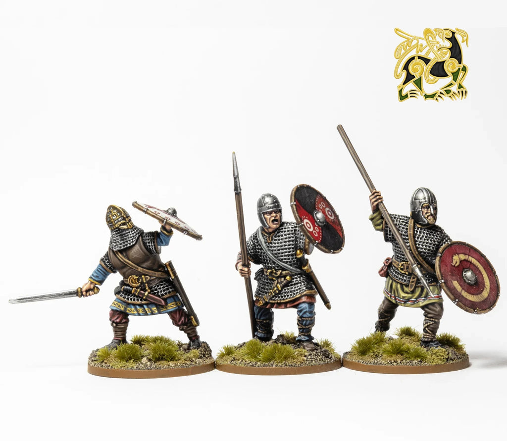 Victrix 1:56 (28mm) Scale Hard Plastic Early Saxon Warriors Warband - VXWB002