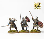 Victrix 1:56 (28mm) Scale Hard Plastic Early Saxon Warriors Warband - VXWB002