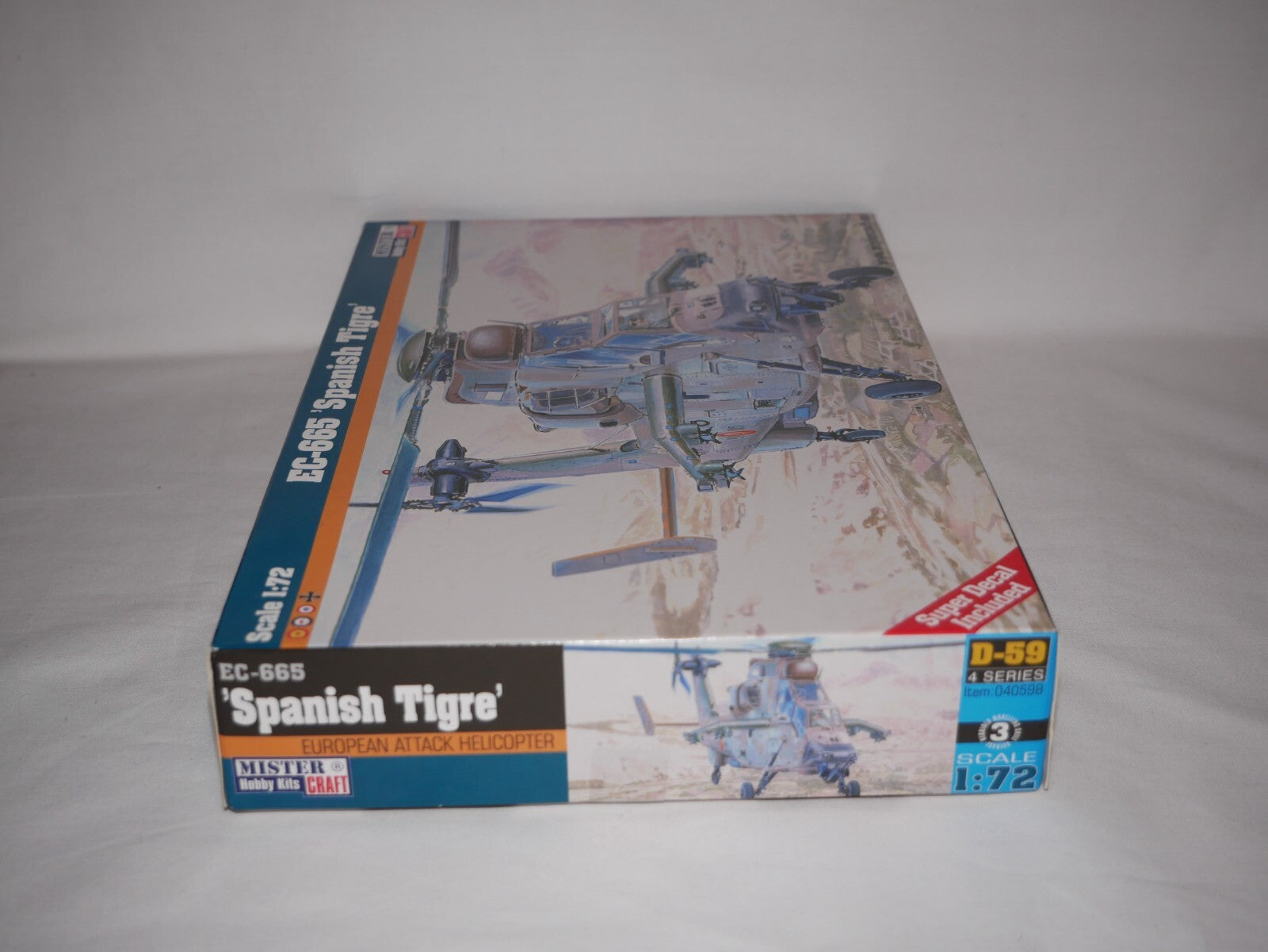 MisterCraft Hobby Kits 1:72 Scale (D-59) EC-665 'Spanish Tigre' - 040598