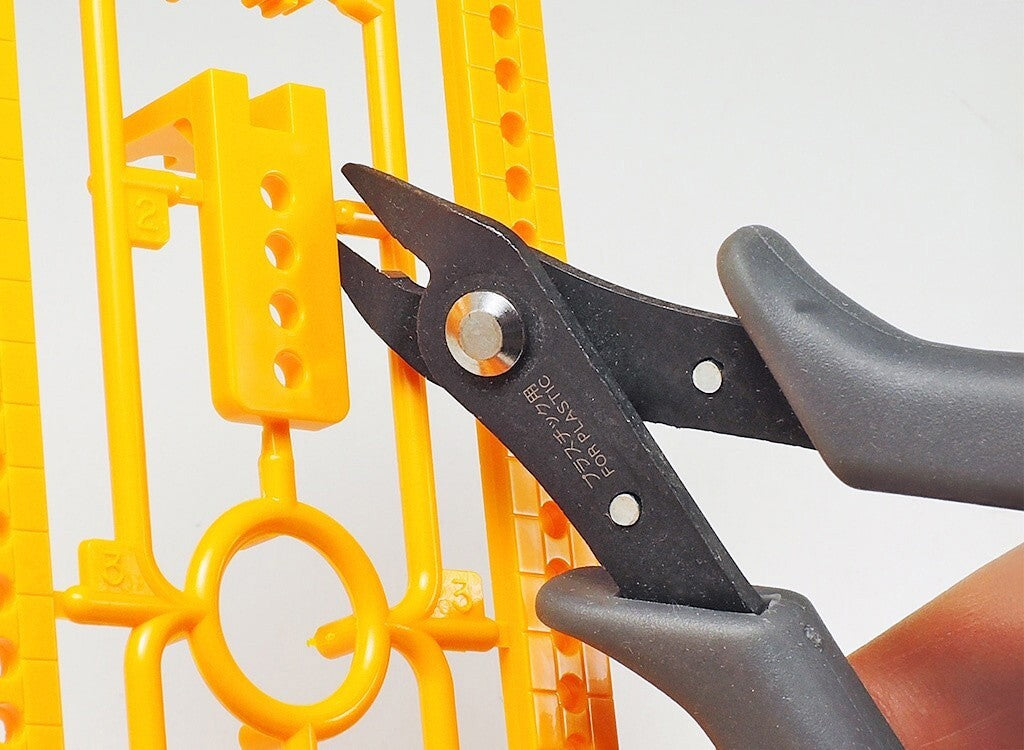 Tamiya Craft Tools Series High Quality Plastic Gray Moderlers Side Cutter 74093