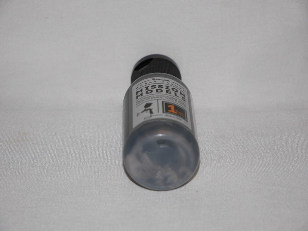 Mission Models Hobby Paint Metallic Burnt Iron 1 30ml / 1fl.oz Bottle (MMM-001)