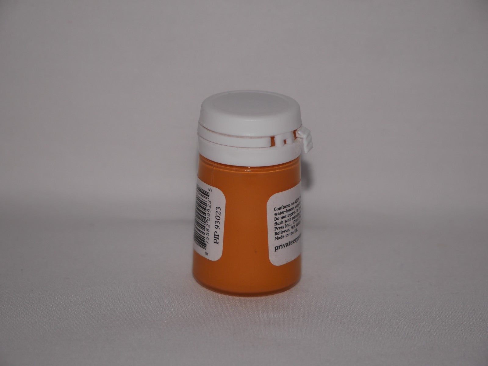 Formula P3 Acrylic Paint Range Ember Orange (18ml) Flip Top Bottle - PIP 93023
