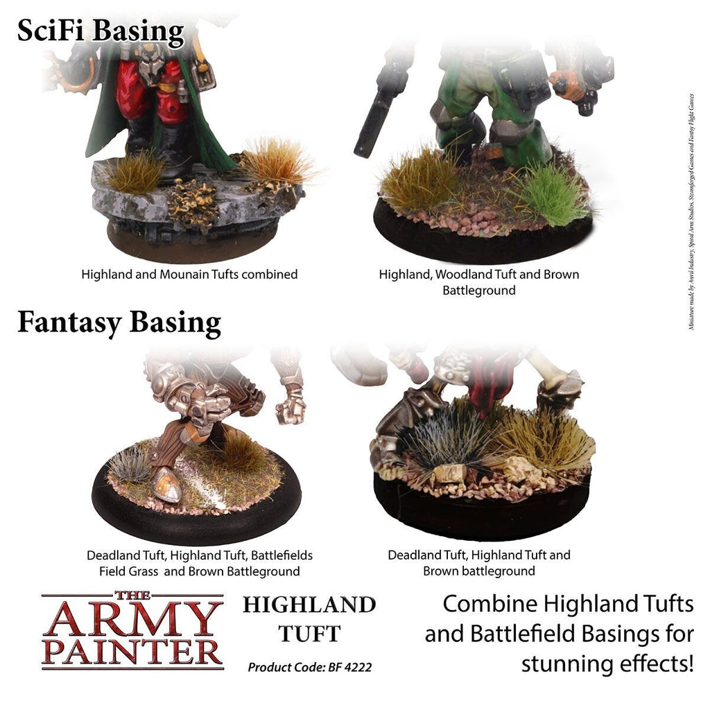The Army Painter Battlefields Highland Tufts For Wargaming (77) Per Pack BF4222