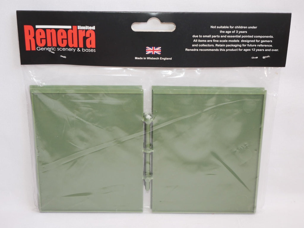 Renedra Ltd Generic Scenery & Bases 4 Movement Trays 80mm x 100mm - RN801100MOV