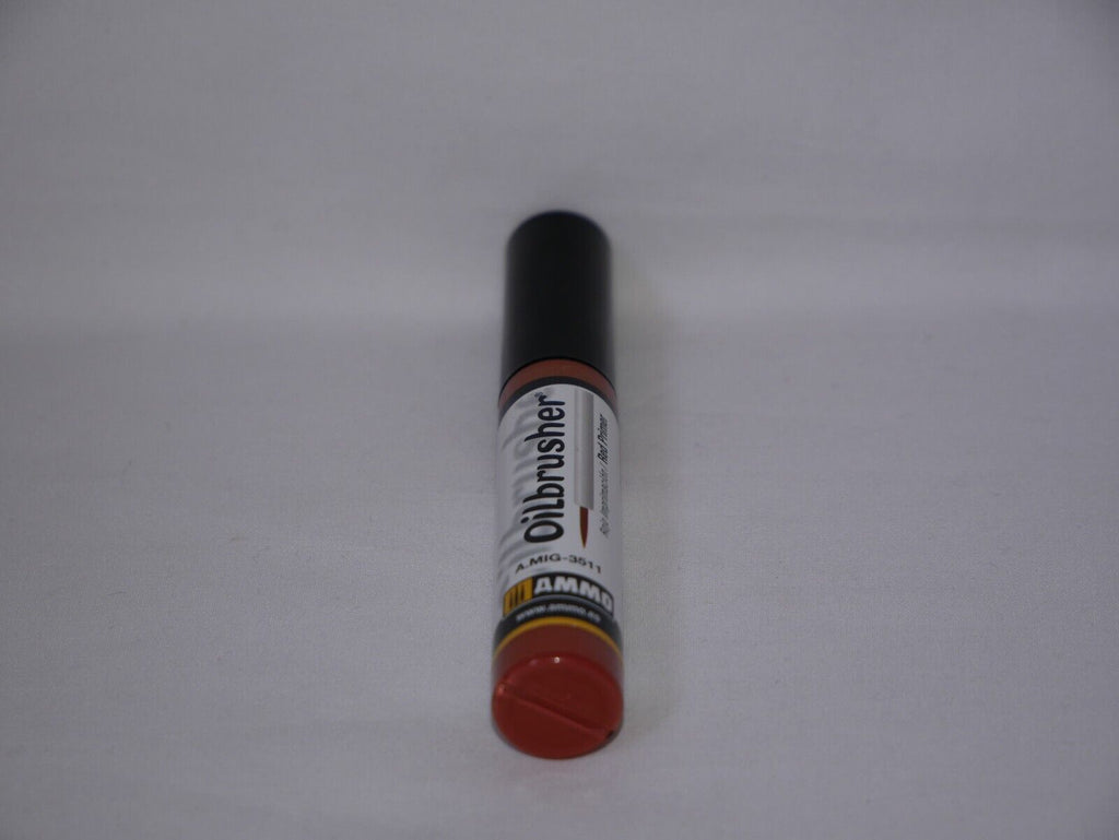Ammo By Mig Jimenez Red Primer Oilbrusher With Fine Brush Applicator A.MIG-3511