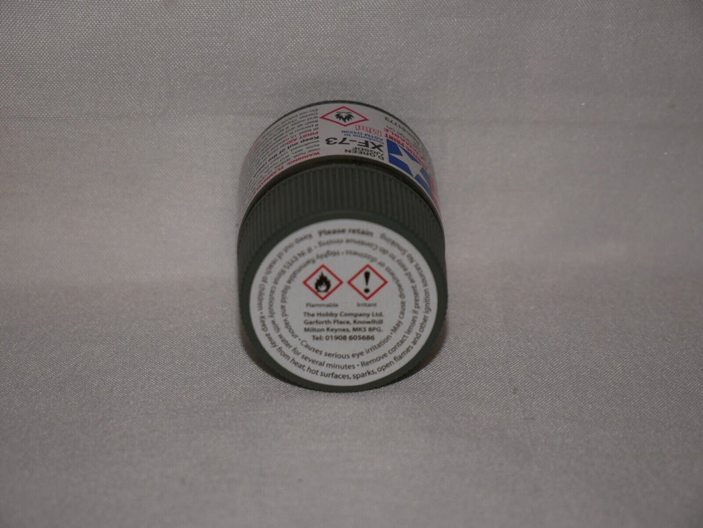 Tamiya Color Acrylic Paint Mini XF-73 Dark Green (JGSDF) 10ml Glass Jar - 81773