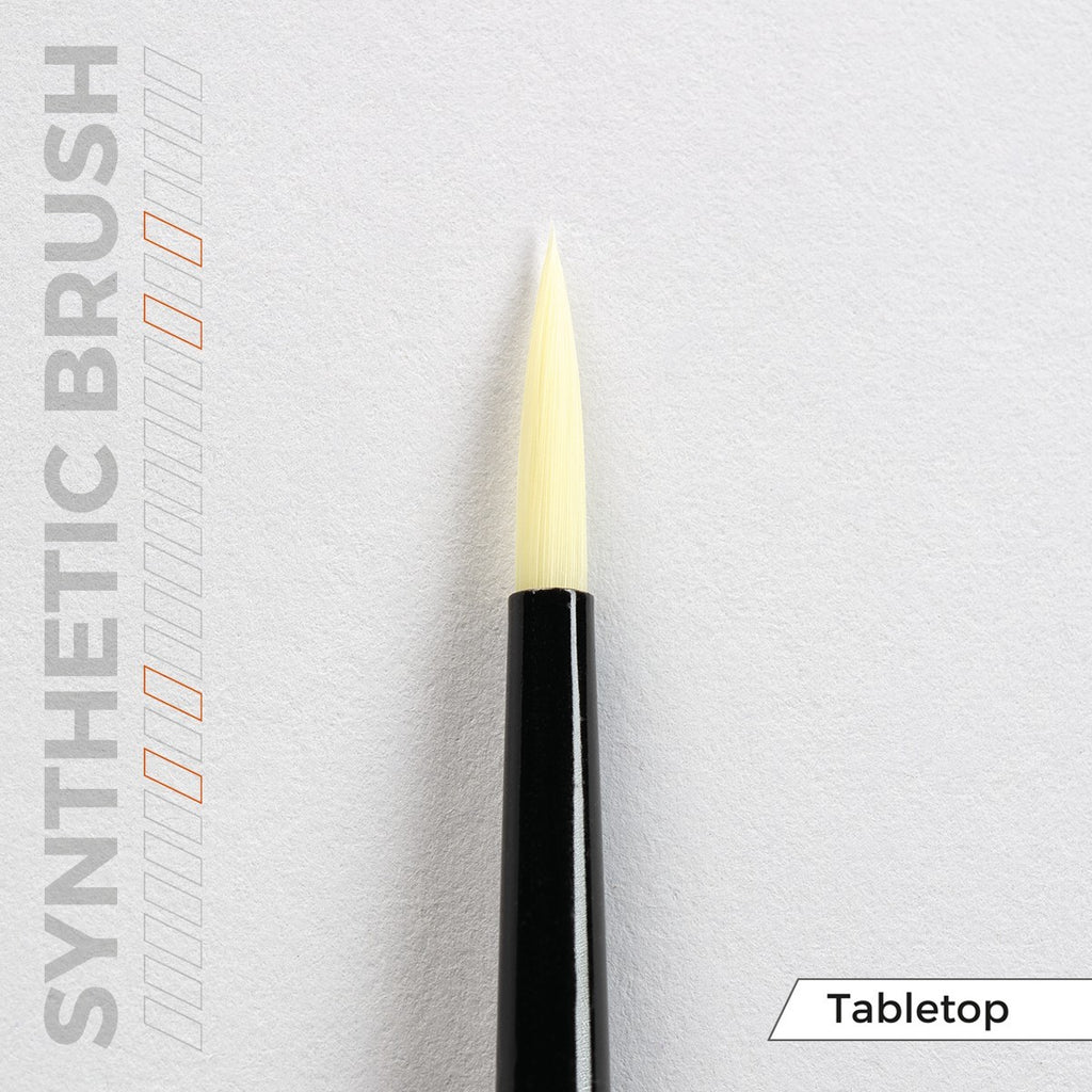 AK Interactive Tabletop Synthetic 3 Piece Miniature Painting Brush Set - AKB102