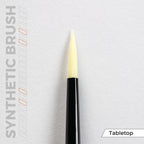 AK Interactive Tabletop Synthetic 3 Piece Miniature Painting Brush Set - AKB102
