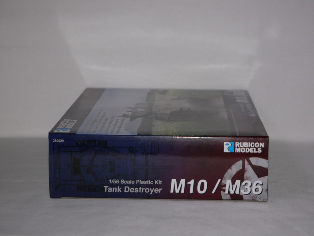 Rubicon Models 1:56 WWII US M10 Wolverine & M36 Jackson Tank Destroyer - 280029