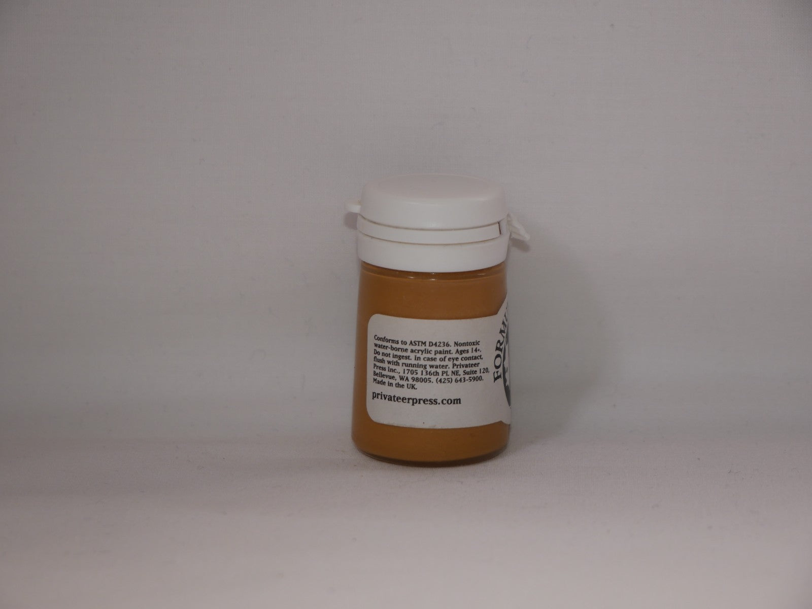 Formula P3 Acrylic Paint Range Rucksack Tan (18ml) Flip Top Bottle - PIP 93062
