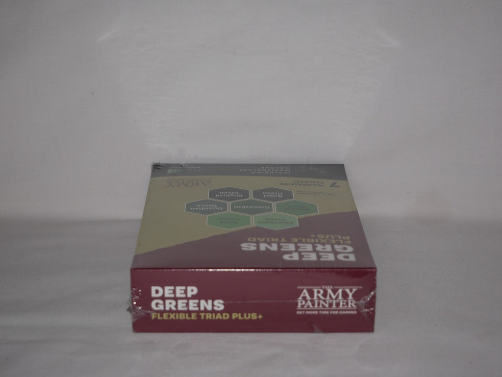 The Army Painter Warpaints Fanatic Flexible Triade Plus+ Deep Greens Set WP8088