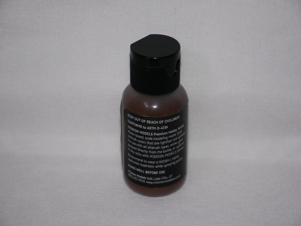 Mission Models Premium Hobby Paints Brown 30ml / 1 fl oz Bottle (MMP - 002)