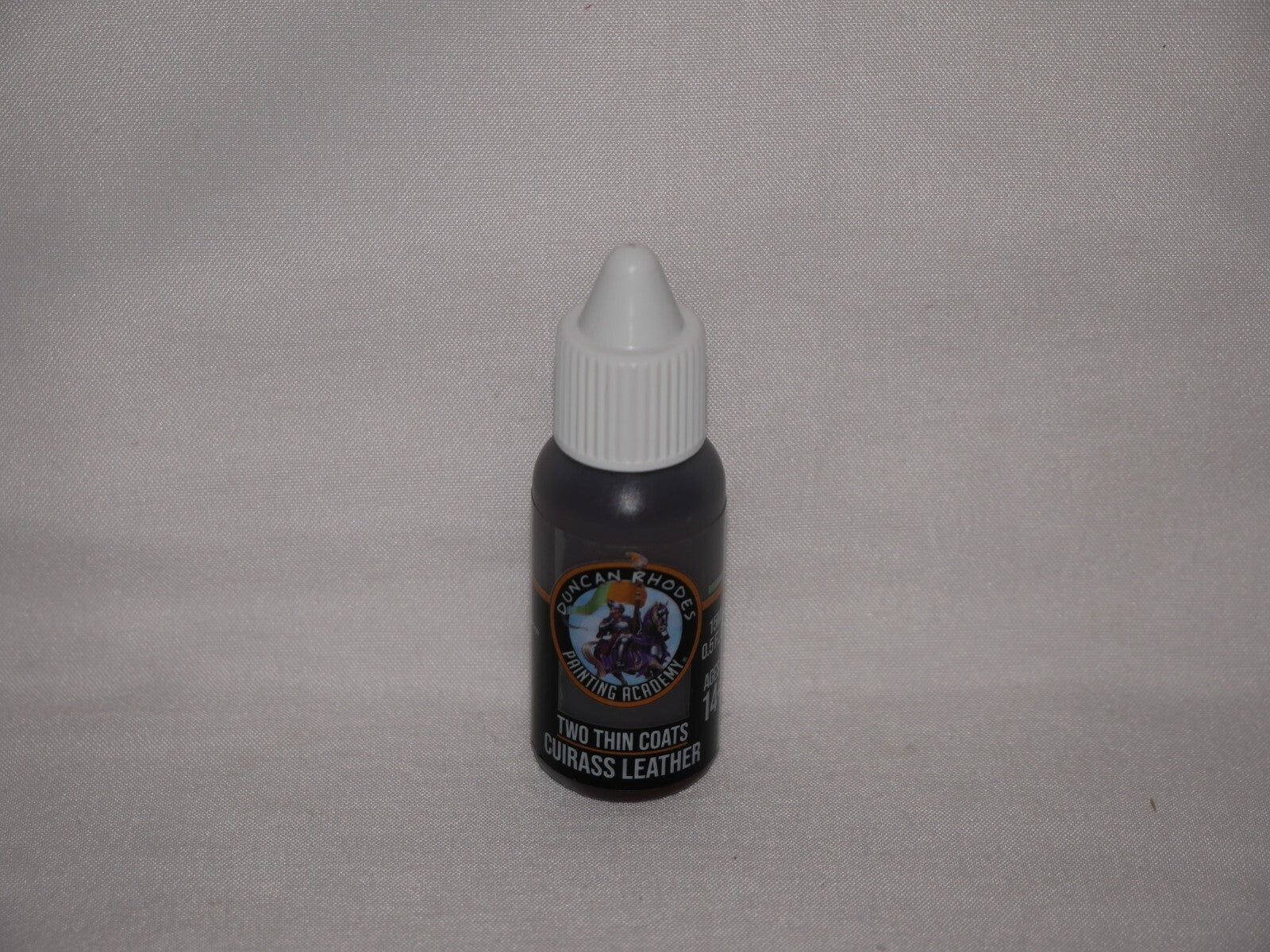 Duncan Rhodes Painting Academy Two Thin Coats Cuirass Leather 15ml Dropper 10028