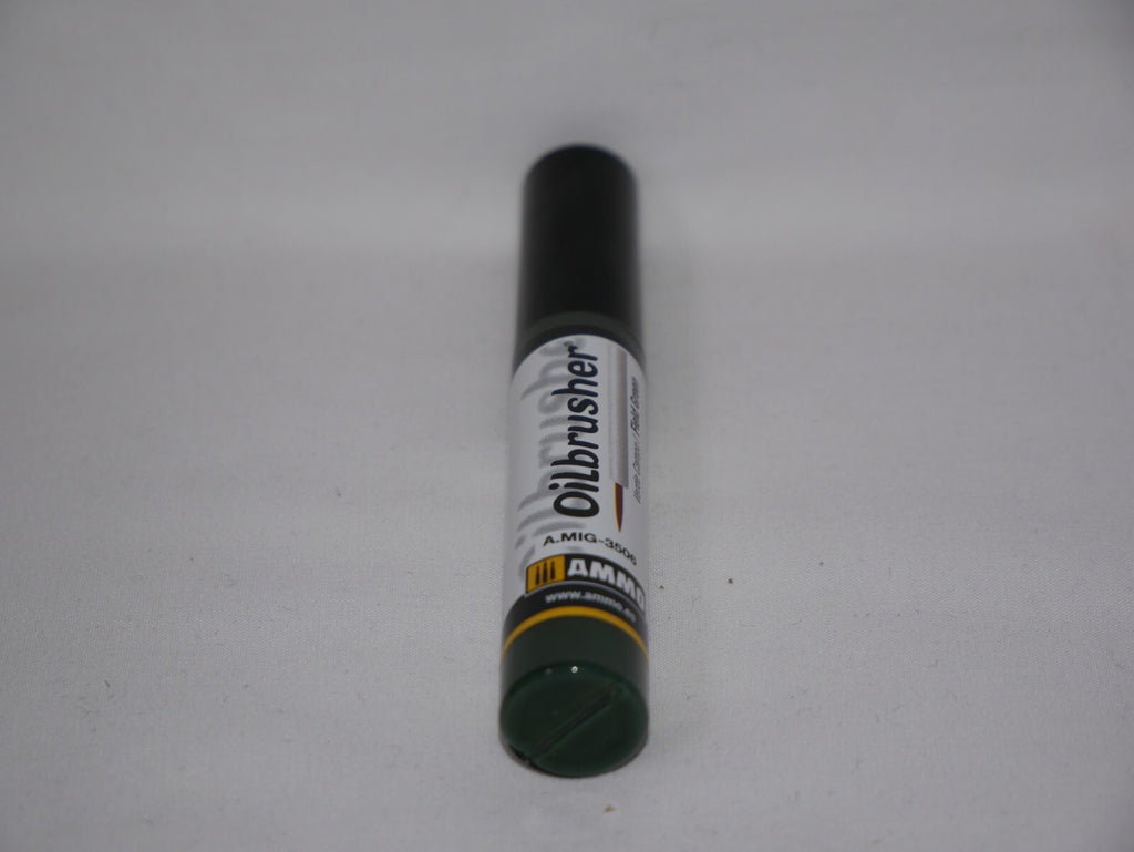 Ammo By Mig Jimenez Field Green Oilbrusher With Fine Brush Applicator A.MIG-3506