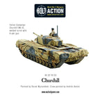 Warlord Games Bolt Action 1:56 Scale WWII Churchill Infantry Tank - (402011002)