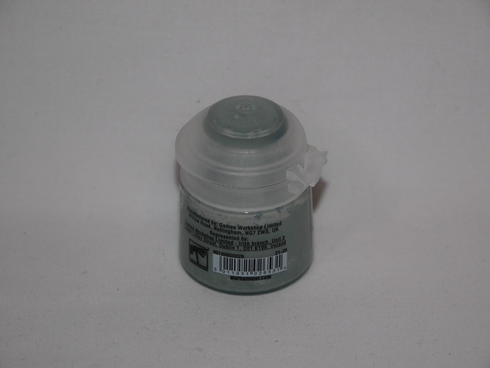 Games Workshop Citadel Colour Base Celestra Grey Acrylic 12ml Paint Pot (21-26)