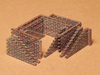 Tamiya Military Miniatures 1:35 Scale Plastic Brick Wall Section Model Set 35028
