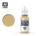 Vallejo Model Color Buff Acrylic 17ml/0.57 fl oz Dropper Bottle 70.976