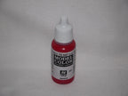 Vallejo Model Color Flat Red Acrylic 17ml/0.57 fl oz Dropper Bottle - 70.957