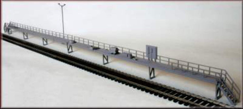 Knightwing "OO/HO" Depot/TMD Industrial Walkway With Metal Supports (25") - PM140