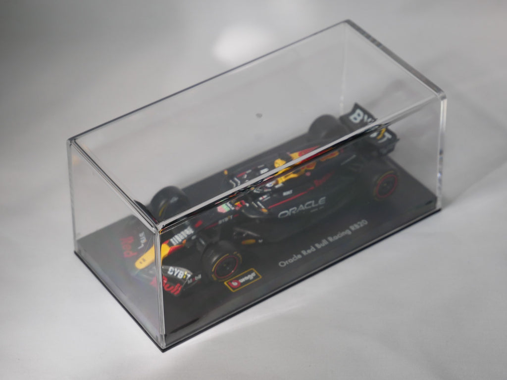 Burago 1:43 Oracle Redbull Racing RB20 Car With Max Verstappen Helmet #18-38098V