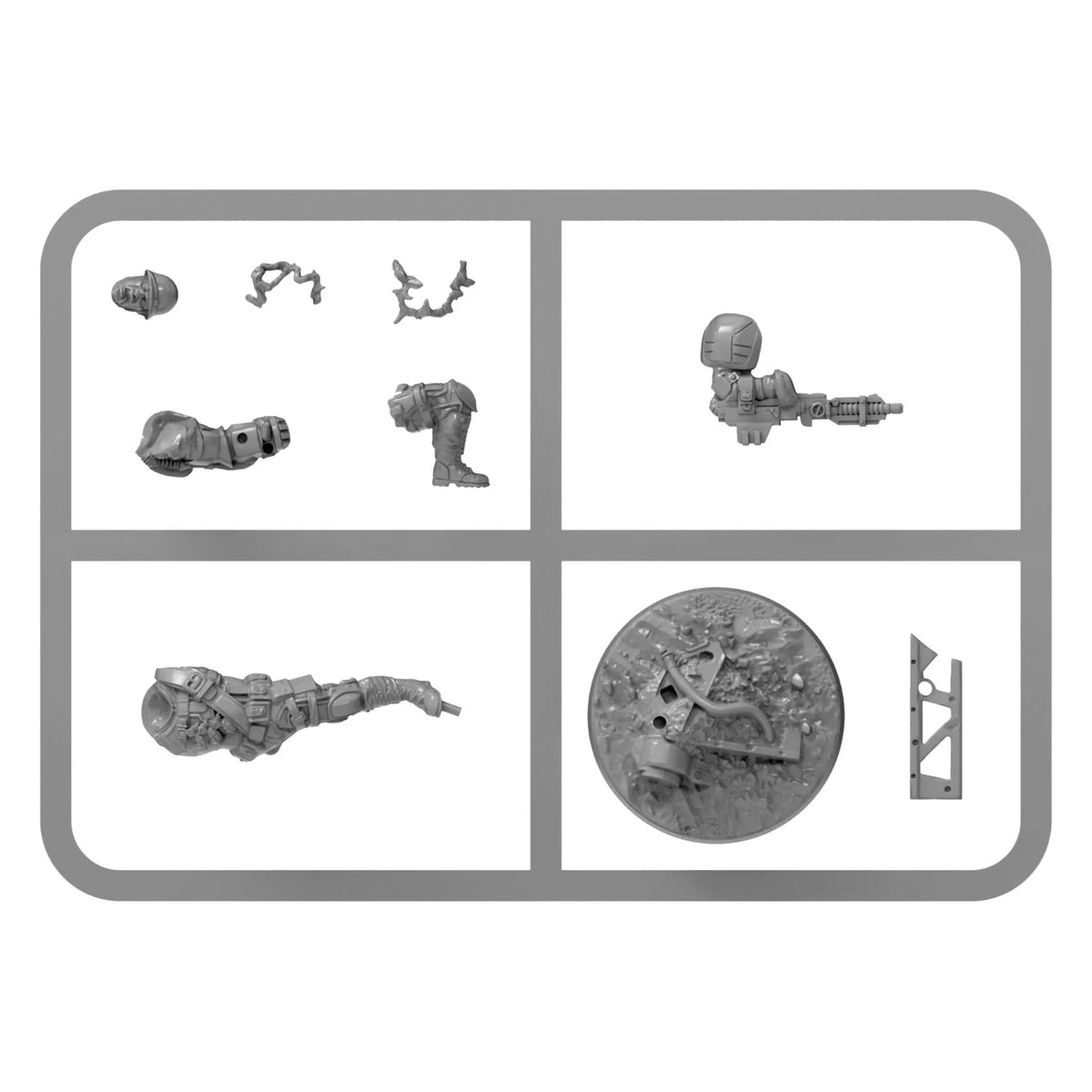 Warlord Games Konflikt 47 1:56 'Slammer' Samuels, The First Paragon - 452010406