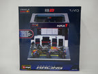 Burago 1:43 Scale Oracle Redbull Racing Formula One Team Pit Pass Diorma Playset - #18-38459V