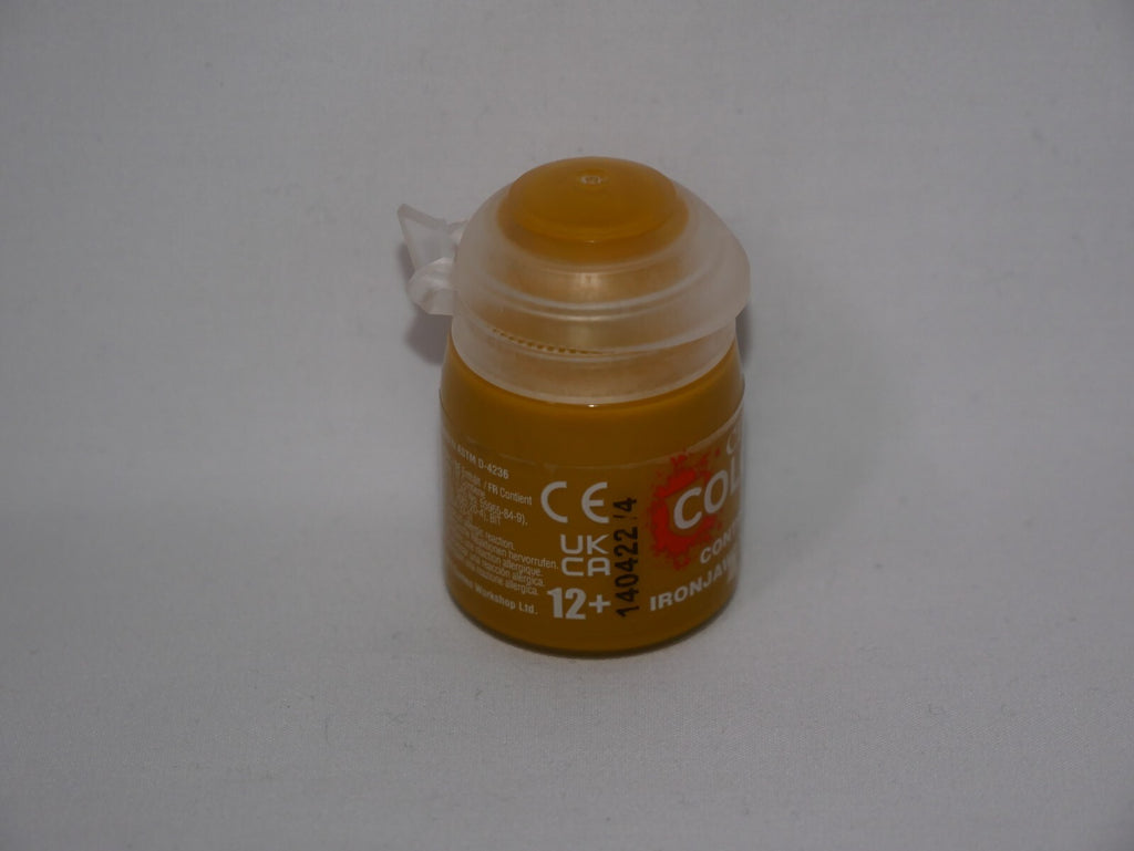 Citadel Colour Contrast Ironjawz Yellow Acrylic 18ml/0.60 fl oz Paint Pot 29-52
