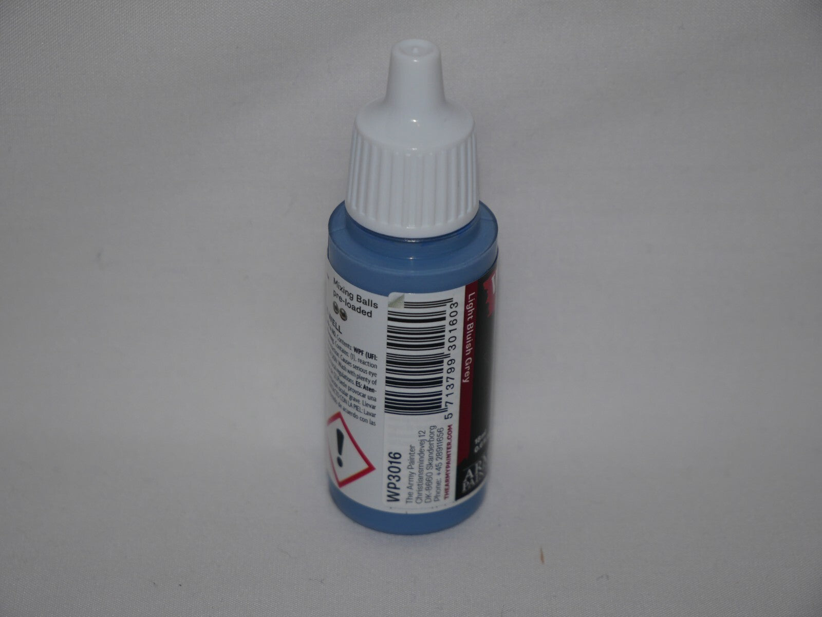 The Army Painter Warpaints Fanatic Acrylics Wolf Grey 18ml Dropper Bottle WP3016